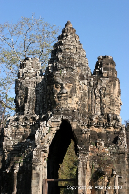 City Gate of Angkor Thom, Cambodia